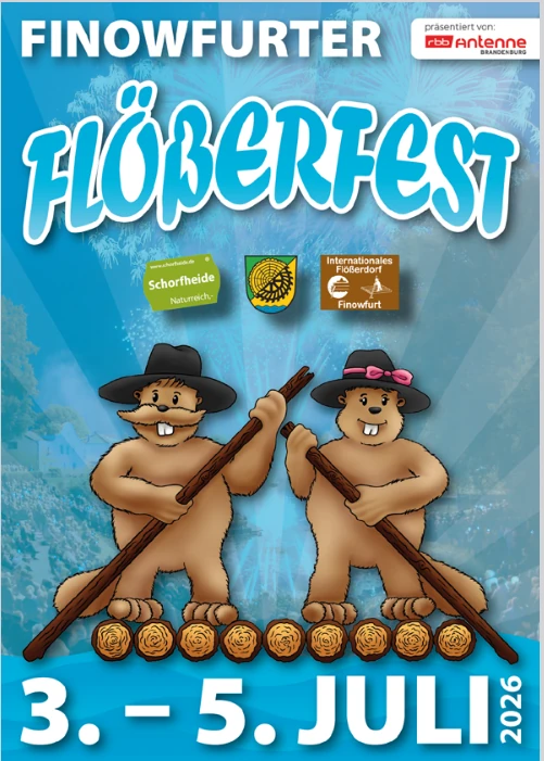Finowfurter Flößerfest 3. bis 5. Juli 2026
